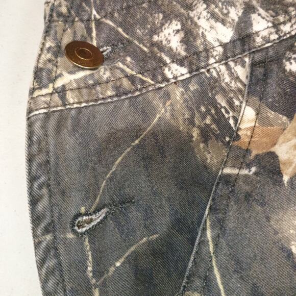 RedHead XL Camo Hunting Bibs Overalls 60/40 Cotton Blend - Picture 7 of 9